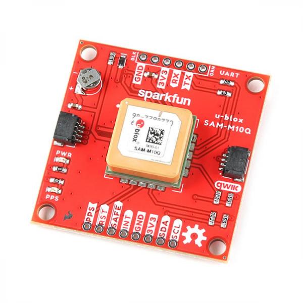 디바이스마트,MCU보드/전자키트 > 통신/네트워크 > GNSS/GPS > 일반용 GPS 모듈,SparkFun,SparkFun GPS Breakout - Chip Antenna, SAM-M10Q (Qwiic) [GPS-21834],SAM-M10Q GPS 브레이크아웃 / u-blox M10 수신기 / 최대 4개의 GNSS 별자리 수신(5Hz) /  최대 업데이트 속도는 18Hz, 콜드 스타트 ​​시간은 23초 / 1.5m 수평 위치 정확도