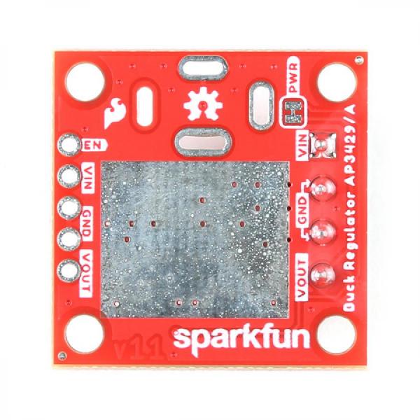 디바이스마트,MCU보드/전자키트 > 전원/신호/저장/응용 > 레벨컨버터/전압관리,SparkFun,SparkFun Buck Regulator Breakout - 1.8V (AP3429A) [COM-21338],1.8V 벅 조정기 브레이크아웃 AP3429A  / 입력 전압 범위가 2.7~5.5V인 2A 강압 DC-DC 컨버터 / 1인치 x 1인치