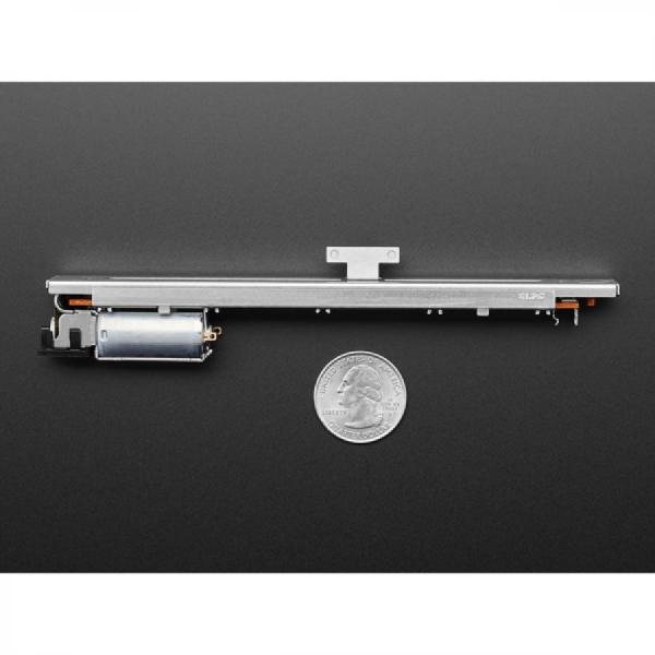 디바이스마트,RLC/수동소자 > (R) 저항 > 가변저항(포텐셔미터) > 슬라이드 포텐셔미터,Adafruit,Motorized Slide Potentiometer - 10KΩ Linear with 5V DC Motor [ada-5466],전동 슬라이드 포텐셔미터 / 총 저항 범위: 10KΩ±20% / 크기 : 144.0mm x 28.6mm x 17.0mm