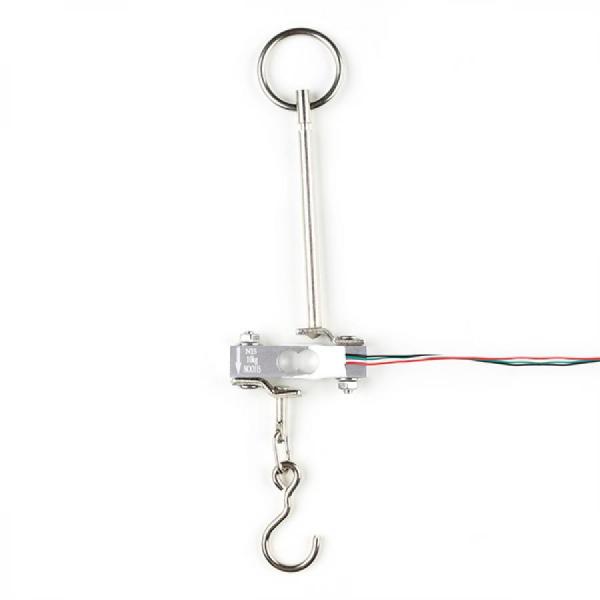 디바이스마트,계측기/측정공구 > 로드셀 > 기타,SparkFun,Load Cell - 10kg, Straight Bar with Hook (HX711) [SEN-21669],최대 10kg의 압력을 전기 신호로 변환 가능 / 알루미늄 합금 / 4개의 변형률 게이지 / 출력 감도: 1.0±0.1mV/V / 정확도: 0.05%FS