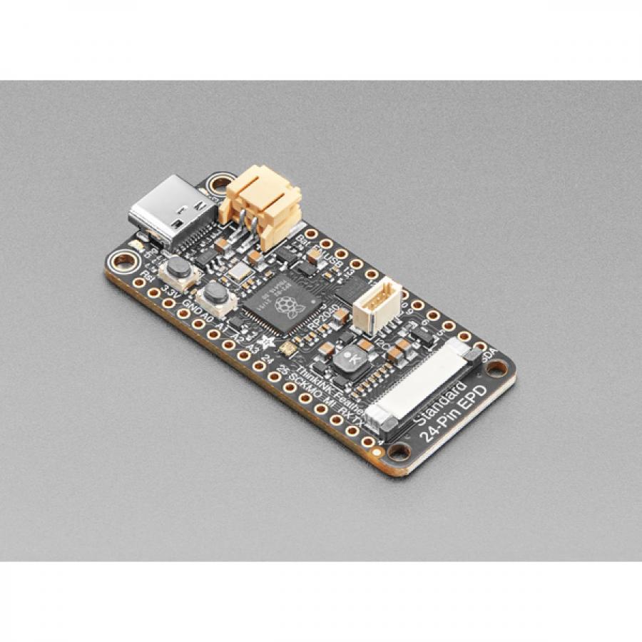 Adafruit RP2040 Feather ThinkInk with 24-pin E-Paper Display - STEMMA QT [ada-5727]