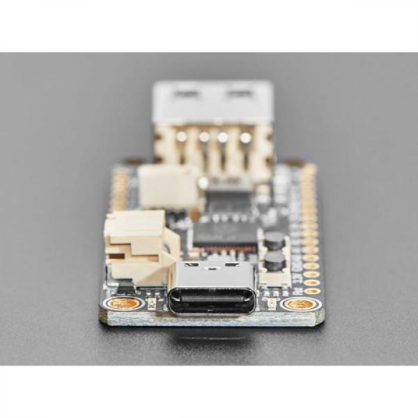 디바이스마트,오픈소스/코딩교육 > 라즈베리파이 > 라즈베리파이 확장보드/HAT,Adafruit,Adafruit Feather RP2040 with USB Type A Host [ada-5723],Feather RP2040 / 8MB의 온보드 QSPI FLASH와 264K RAM / 부스트 컨버터 5V / 3.7V 리튬 폴리머 / 4개의  12비트 ADC(Pico보다 하나 더 많음) / USB A, C