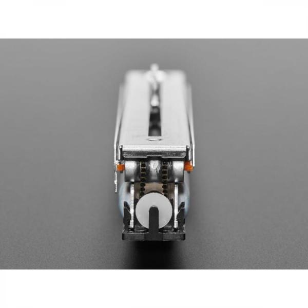 디바이스마트,RLC/수동소자 > (R) 저항 > 가변저항(포텐셔미터) > 슬라이드 포텐셔미터,Adafruit,Motorized Slide Potentiometer - 10KΩ Linear with 5V DC Motor [ada-5466],전동 슬라이드 포텐셔미터 / 총 저항 범위: 10KΩ±20% / 크기 : 144.0mm x 28.6mm x 17.0mm