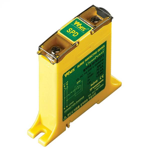 디바이스마트,기계/제어/로봇/모터 > 자동화(FA) > 배선 > SPD 서지보호기,(주)운영,SPD 서지보호기 DC형 WYPA1003T024,DC (DIN-Rail 취부겸용) / 정격 전압: 24 VDC / 용량: 3 kA