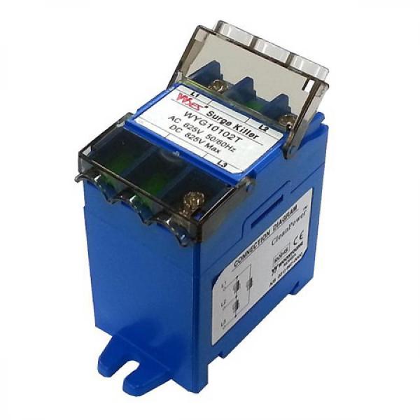 디바이스마트,기계/제어/로봇/모터 > 자동화(FA) > 배선 > SPD 서지보호기,(주)운영,SPD 서지보호기 서지킬러 WYG10102T,서지킬러 (DIN Rail 취부 겸용) / 정격 전압: 380 VAC / 용량: 2 kA