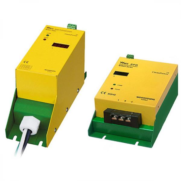 디바이스마트,기계/제어/로봇/모터 > 자동화(FA) > 배선 > SPD 서지보호기,(주)운영,SPD 서지보호기 단상접지형 WYPB2080T220C,단상접지형 (카운터/휴즈내장) / Terminal Type / 정격 전압: 220 VAC / 용량: 80 kA