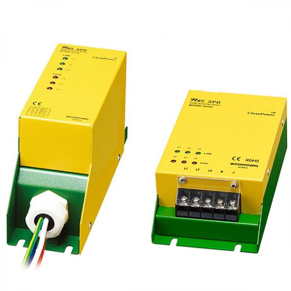 디바이스마트,기계/제어/로봇/모터 > 자동화(FA) > 배선 > SPD 서지보호기,(주)운영,SPD 서지보호기 삼상N접지형 WYPB4080T380,삼상N접지형 (휴즈내장) / Terminal Type / 정격 전압: 380 VAC / 용량: 80 kA