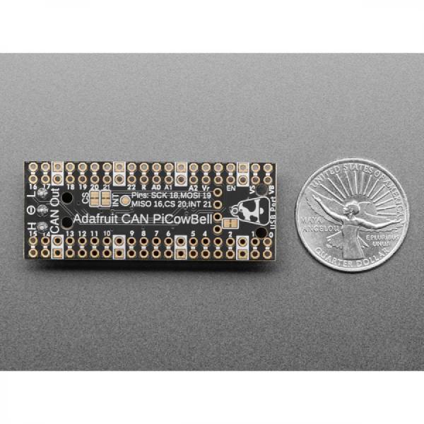 디바이스마트,MCU보드/전자키트 > 통신/네트워크 > CAN통신,Adafruit,Adafruit PiCowbell CAN Bus for Pico - MCP2515 CAN Controller [ada-5728],Pico용 Adafruit PiCowbell CAN 버스 / MCP2515 / 2.7~ 5.5V / 크기 : 52.0 x 20.2 x 10mm