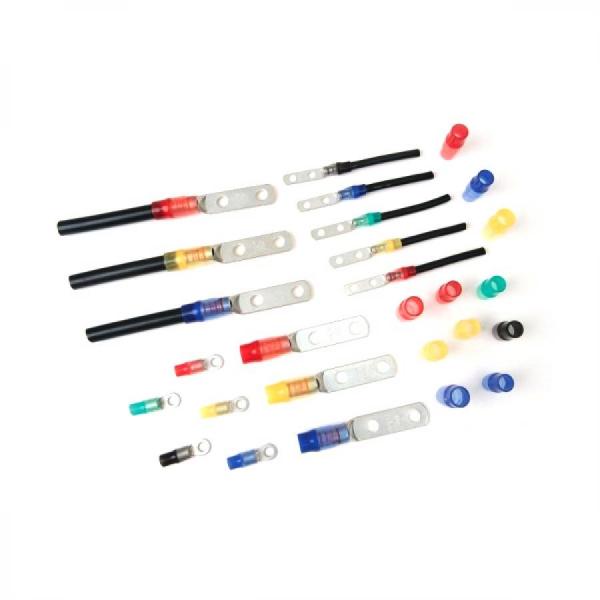 디바이스마트,케이블/전선 > 전기자재/배선자재 > 단자캡 > 센서캡,승전상사,센서캡 6mm (흑색),온도 센서 캡 / 압착터미널용 / 규격: 6mm / 75°C 색변환 / 적정 사용 온도: -5°C~90°C / 색상: 흑색