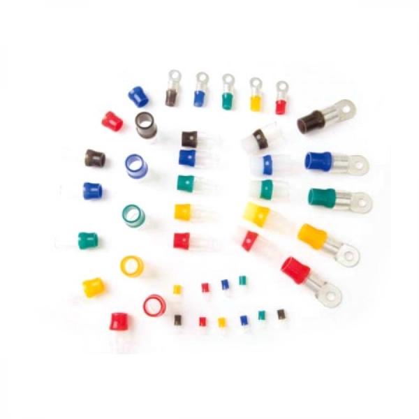 디바이스마트,케이블/전선 > 전기자재/배선자재 > 단자캡 > 비가역캡,승전상사,비가역캡 6mm (청색),비가역 절연캡 / 압착터미널용 / 규격: 6mm / 비가역: 60°C 색변환 후 상온시 고정 / 적정 사용 온도: -1°C~50°C / 색상: 청색