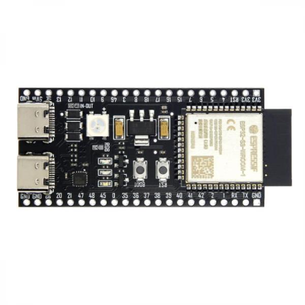 디바이스마트,오픈소스/코딩교육 > 파이썬/IoT 개발 보드 > ESP32,VCC-GND Studio,ESP32-S3 -WROOM-1 N16R8 C타입 듀얼 코어 보드 [VND018],YD-ESP32-C3 / 3V~3.6V / Frequency 240MHz / Flash 16Mb / RAM 512Kb