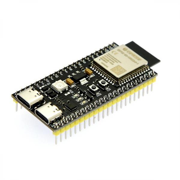 디바이스마트,오픈소스/코딩교육 > 파이썬/IoT 개발 보드 > ESP32,VCC-GND Studio,ESP32-S3 -WROOM-1 N16R8 C타입 듀얼 코어 보드 (납땜 O) [VND019],YD-ESP32-C3 / 3V~3.6V / Frequency 240MHz / Flash 16Mb / RAM 512Kb / 핀 헤더가 아래를 향하게 납땜되어 있습니다.