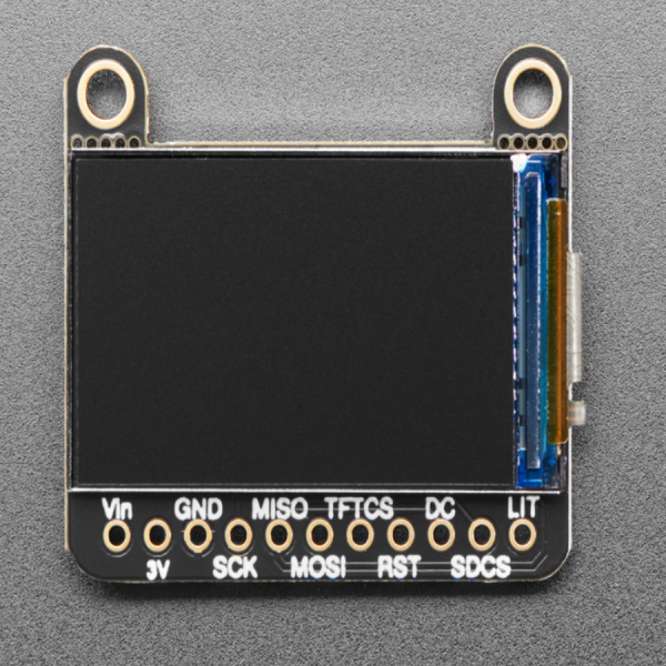 디바이스마트,MCU보드/전자키트 > 디스플레이 > LCD/OLED,Adafruit,1.14' 240x135 Color TFT Display + MicroSD Card Breakout - ST7789 [ada-4383],240x135 컬러 TFT 디스플레이 / SPI / 260ppi / 전압 : 3/5V 레벨시프터 / 크기 : 32.0mm x 27.8mm x 5.7mm / Arduino IDE