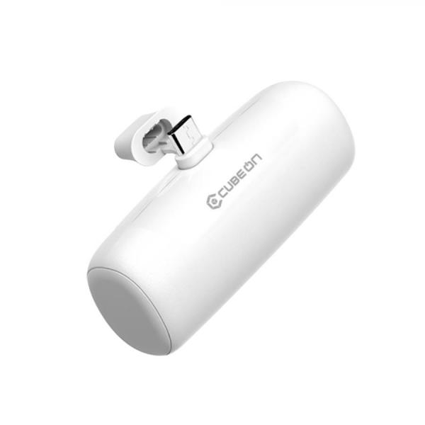 디바이스마트,컴퓨터/모바일/가전 > 스마트폰/스마트기기 > 충전기/보조배터리 > 보조배터리,큐브온,도킹형 미니 휴대용 보조배터리 5000mAh C타입 일체형,TYPE-C 5000 도킹 보조배터리 / 5000mAh용량 / LED 배터리 표시 / 일체형 / C타입 / 거치 기능 / 휴대용 사이즈 / KC인증