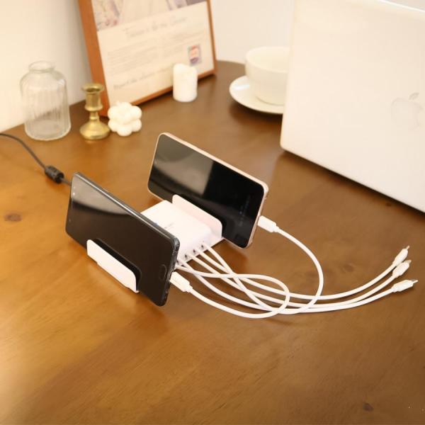 디바이스마트,컴퓨터/모바일/가전 > 스마트폰/스마트기기 > 충전기/보조배터리 > 멀티충전기,큐브온,JI-500 퀵차지 QC3.0 5포트 USB C타입 고속 멀티 충전기,국산 KC인증 / 5포트 QC3.0 고속 멀티 충전기 / 휴대폰 5대 동시 고속 충전 가능 / 도난방지 / 고속 C타입 / 5A