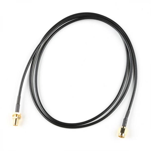 디바이스마트,케이블/전선 > PC/네트워크/통신 케이블 > 동축 RF 케이블,SparkFun,Interface Cable - RP-SMA Male to RP-SMA Female (1M, RG174) [CAB-22036],RP-SMA 수-암 커넥터 케이블 / RG174 하우징 / 길이 : 1M / GPS / 셀룰러 / RF