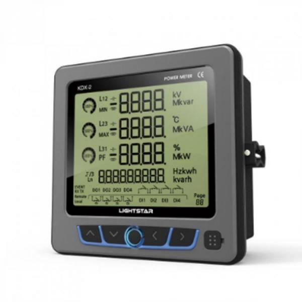 디바이스마트,기계/제어/로봇/모터 > 자동화(FA) > 제어 > 판넬메터,광성계측기,배전반용 디지털 집합계기 KDX-210 통신(RS-485),통신: RS-485 / 측정 범위: V, A, W, PF, Var, Hz, Wh, Varh, DOx2, DIx4 / 동작 전원: 90~260 VAC, 110 VDC / 표시 방식: LCD(BACK LIGHT : WHITE) / 치수: W 144mm, H 144mm
