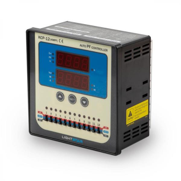 디바이스마트,기계/제어/로봇/모터 > 자동화(FA) > 제어 > 판넬메터,광성계측기,자동 3상 역률 제어기 KCP-SMC 통신(RS-485),역률 트랜스, 콘덴서 투입 시간 표시 / 회로: 6P / 통신: RS-485 / 동작 전원: 90~260 VAC, 110 VDC / 치수: W 144mm, H 144mm