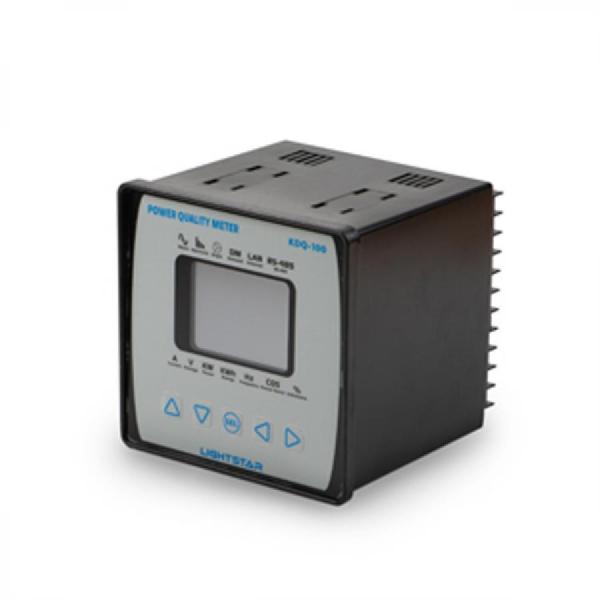 디바이스마트,기계/제어/로봇/모터 > 자동화(FA) > 제어 > 판넬메터,광성계측기,전력품질 분석계기 KDQ-100 통신(RS-485),측정 범위: V, A, W, PF, Hz, Wh, var, varh / 통신: RS-485 / 동작 전원: 90~260 VAC, 110 VDC / 치수: W 144mm, H 144mm