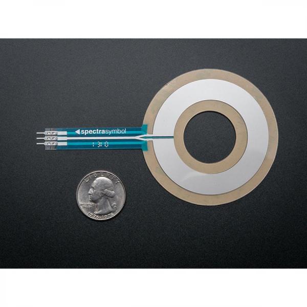 디바이스마트,센서 > 압력/힘(Force)센서 > 압력센서/트랜스듀서,Adafruit,Circular Soft Potentiometer (Ribbon Sensor) [ada-1069],원형 소프트 포텐셔미터(리본 센서) / 외부 직경 :  55.96mm/2.2in / 내부 직경 : 35.63mm/1.4in