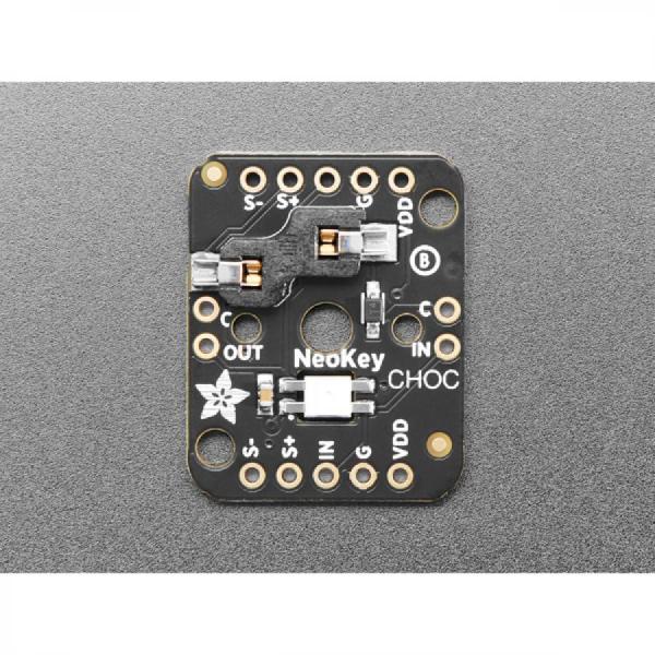 디바이스마트,MCU보드/전자키트 > 버튼/스위치/제어/RTC > 버튼/스위치/조이스틱,Adafruit,NeoKey Socket Breakout for CHOC Key Switches with NeoPixel [ada-5756],NeoKey Breakout / Kailh CHOC 소켓 / ​​CHOC 호환 스위치 / VDD (+) NeoPixel용 전원 핀. 3 ~ 5VDC 제공 / GND (- ) NeoPixel의 접지 전원 핀, 접지에 연결