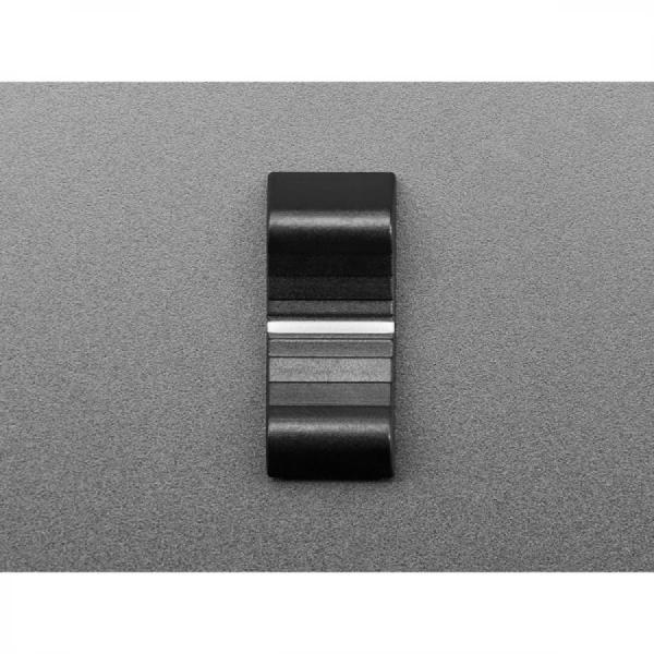 디바이스마트,RLC/수동소자 > (R) 저항 > 가변저항(포텐셔미터) > 슬라이드 포텐셔미터,Adafruit,Conductive Plastic Slide Potentiometer Nubbin [ada-5741],슬라이드 포텐셔미터 / 전도성 / 샤프트 슬롯 크기 : 18.8mm x 1.8mm