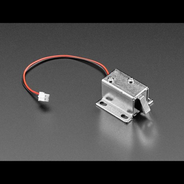 디바이스마트,기계/제어/로봇/모터 > 모터류 > 특수모터 > 솔레노이드,Adafruit,Small Lock-style Solenoid 6VDC @ 600mAh with 2-pin JST [ada-5135],소형 잠금식 솔레노이드 / 2핀 JST / 6VDC @ 600mAh