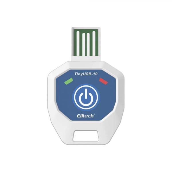 디바이스마트,계측기/측정공구 > 전기/전자 계측기 > 데이터로거/DAQ,Elitech,TinyUSB-10K 일회용 온도 기록계 10 Pack,초소형 온도기록계 / 자동 PDF기능으로 분석용 소프트웨어 없이도 데이터 확인 가능 / 온도 범위 : -10 ~ 30ºC / 분해능 : 0.1ºC / USB형 / 운송용 / 고용량 메모리, 배터리