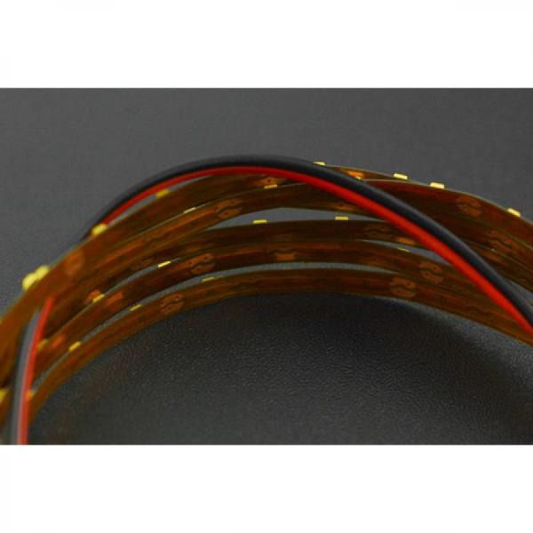 디바이스마트,LED/LCD > LED 인테리어조명 > 플렉서블 LED,DFROBOT,3V Flexible LED Strip (138 LEDs) - Warm White [FIT0834],초슬림 플렉서블  웜 화이트 LED / 폭 : 2.5mm / 두께 1mm / 미터당 LED 138개 / 정격전압 : 3V / 정격출력 : 최대 