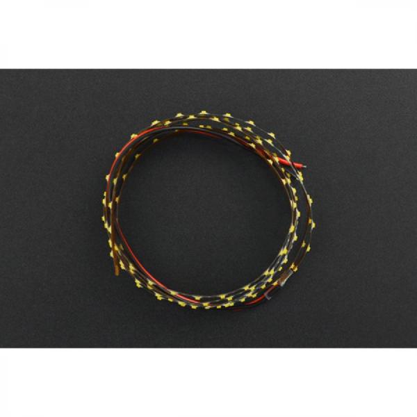 디바이스마트,LED/LCD > LED 인테리어조명 > 플렉서블 LED,DFROBOT,3V Flexible LED Strip (138 LEDs) - Warm White [FIT0834],초슬림 플렉서블  웜 화이트 LED / 폭 : 2.5mm / 두께 1mm / 미터당 LED 138개 / 정격전압 : 3V / 정격출력 : 최대 