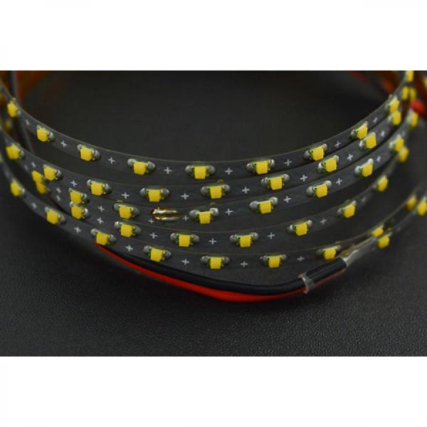 디바이스마트,LED/LCD > LED 인테리어조명 > 플렉서블 LED,DFROBOT,3V Flexible LED Strip (138 LEDs) - Warm White [FIT0834],초슬림 플렉서블  웜 화이트 LED / 폭 : 2.5mm / 두께 1mm / 미터당 LED 138개 / 정격전압 : 3V / 정격출력 : 최대 