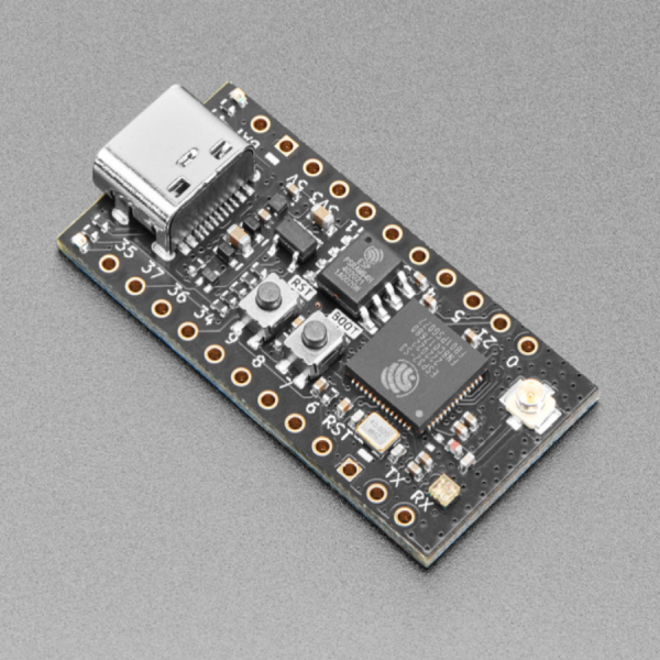 디바이스마트,오픈소스/코딩교육 > 파이썬/IoT 개발 보드 > ESP32,Adafruit,Unexpected Maker의 TinyS3 ESP32-S3 with u.FL [ada-5747],TinyPICO 형식의 Tiny Mighty ESP32-S3 개발 보드 / 32비트 듀얼 코어 240MHz / RISC-V 초저전력 코어 / 8MB QSPI 플래시