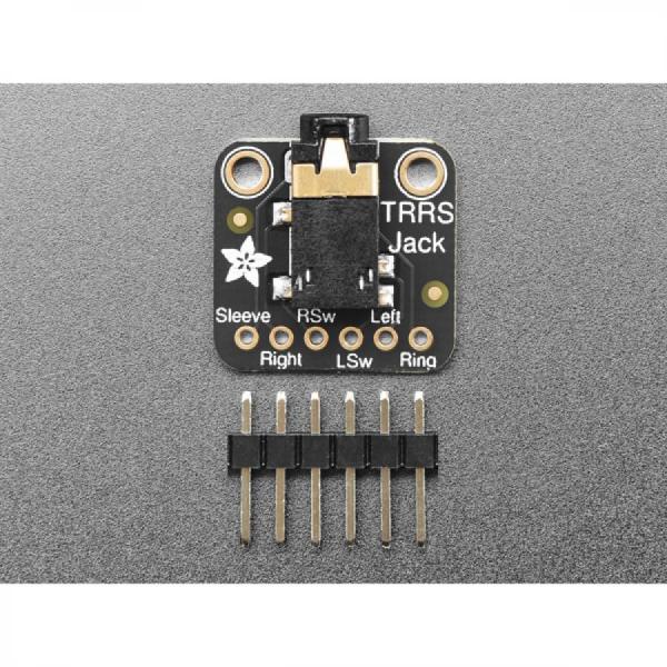 디바이스마트,MCU보드/전자키트 > 음악/앰프/녹음 > 기타,Adafruit,Adafruit TRRS Jack Breakout Board [ada-5764],TRRS 잭 브레이크아웃 보드 / 스테레오 오디오와 마이크 입력을 위한 추가 접점이 필요한 상황에 자주 사용 /크기 : 19.0mm x 17.6mm x 6.5mm