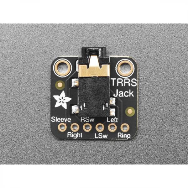디바이스마트,MCU보드/전자키트 > 음악/앰프/녹음 > 기타,Adafruit,Adafruit TRRS Jack Breakout Board [ada-5764],TRRS 잭 브레이크아웃 보드 / 스테레오 오디오와 마이크 입력을 위한 추가 접점이 필요한 상황에 자주 사용 /크기 : 19.0mm x 17.6mm x 6.5mm