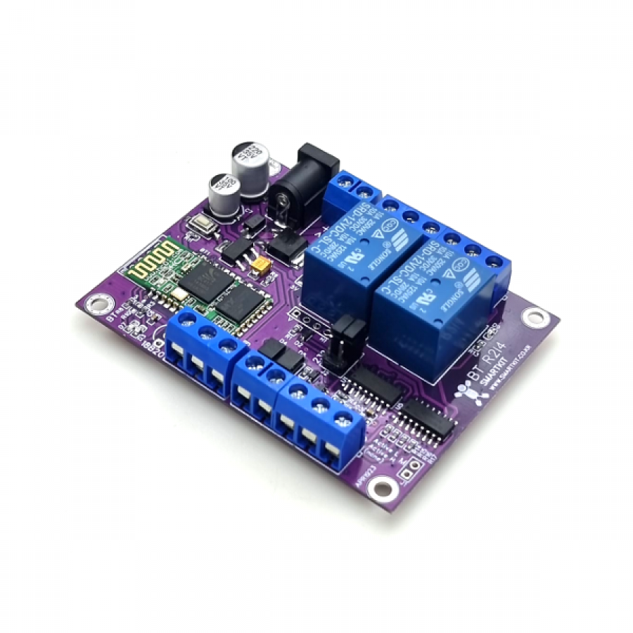 블루투스& RS232C지원 I/O 입출력 릴레이 제어 모듈(P2512-10)