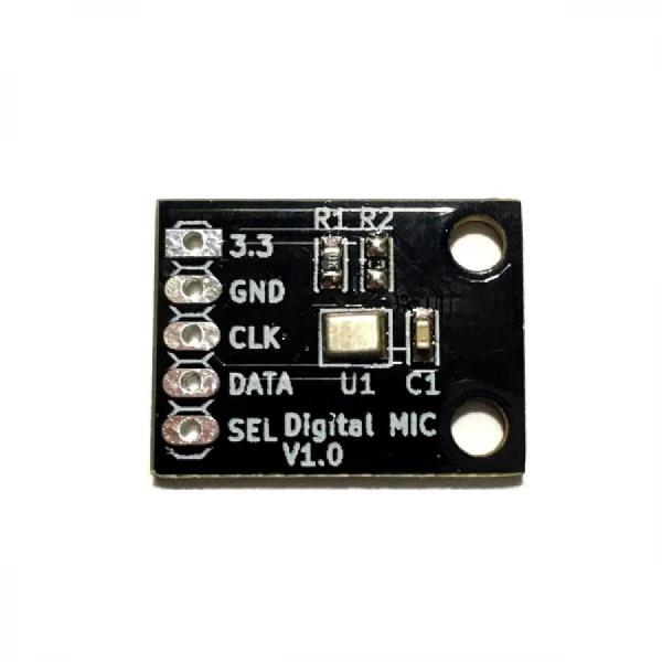 디바이스마트,MCU보드/전자키트 > 센서모듈 > 소리/음성센서,ELECROW,Digital MEMS Microphone [CCB50641P],디지털 MEMS 마이크 SPH0641LU4H-1이 있는 브레이크아웃 보드 / PCB 크기: 15mm x20mm / 구멍 위치: M3 x2, 10mm 피치 / 전원: 1.62~3.6V, PDM 출력