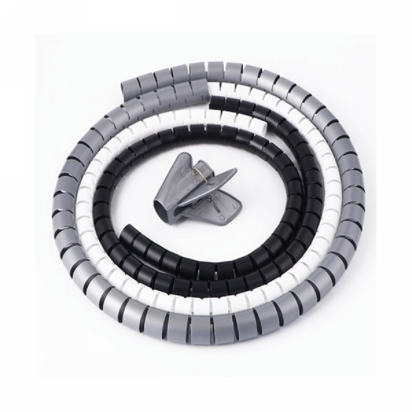 디바이스마트,케이블/전선 > 케이블악세사리/툴 > 헤리컬밴드/확장슬리브,SMG,케이블 정리 매직케이블 22mm (5M) 그레이 [TYE-WC011],매직케이블 세트 (리더기 포함) / 22mm / 5M / 그레이