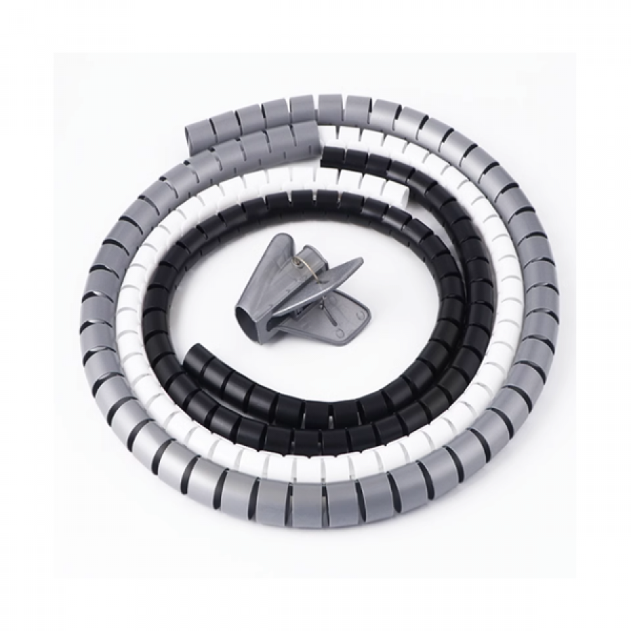 케이블 정리 매직케이블 32mm (5M) 그레이 [TYE-WC017]