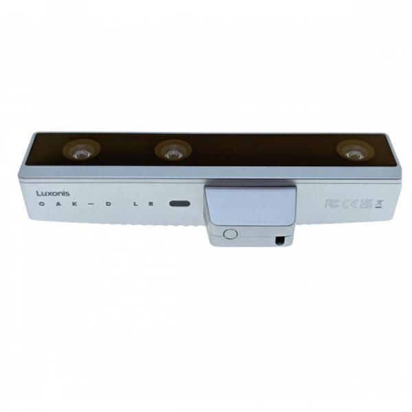 디바이스마트,MCU보드/전자키트 > 인공지능/임베디드/산업용 > 인공지능/머신러닝 > 인공지능 카메라/비젼,Luxonis,OAK-D LR [DepthAI 3D Camera],기준선(베이스라인)이 15cm인 OAK-D LR은 최대 30m까지 정확한 depth (거리) 판독이 가능합니다. OAK-D 라인의 모든 기능, 그리고 RVC2 코어 및 모든 AI 모델을 실행할 수 있습니다.