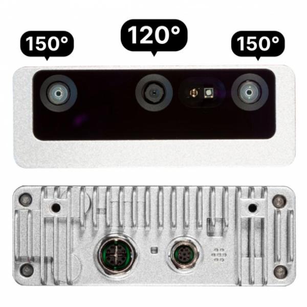 디바이스마트,MCU보드/전자키트 > 인공지능/임베디드/산업용 > 인공지능/머신러닝 > 인공지능 카메라/비젼,Luxonis,OAK-D Pro W PoE (IMX378) [DepthAI 3D Camera],OAK-D Pro W PoE는 더 넓은 FOV를 가진 OAK-D Pro PoE의 업그레이드 버전입니다. 이 장치는 OAK 시리즈 2 제품군의 일부입니다.