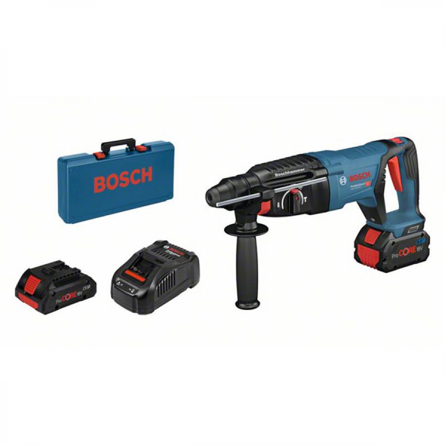 충전 로터리 해머 GBH 18V-26 D 배터리2개 (18V/8.0Ah,4.0Ah)