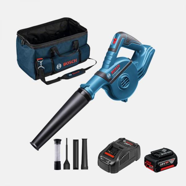 디바이스마트,수공구/전자공구/전동공구 > 전동/엔진공구 > 충전공구 > 충전송풍기/선풍기/집진기/청소기,보쉬 BOSCH,충전 송풍기 GBL 18V-120 배터리1개 (18V/5.0Ah),전압 18V / 무부하속도 17,000 rpm / 최대공기속도 75 m/s / 최대풍속 270 km/h / 중량 1.1Kg 본체만
