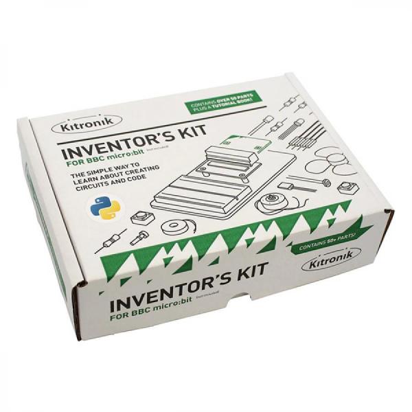 디바이스마트,오픈소스/코딩교육 > Micro:Bit > 마이크로비트 교육용키트,Kitronik,Kitronik Inventors Kit for micro:bit - Python version, pack of 20 [KIT-5669-20],마이크로비트 발명가 키트 20팩 / 파이썬 버전 / LED, 모터, LDR 및 커패시터 사용을 포함하여 10가지 실험을 완료하는 데 필요한 모든 것이 포함되어 있습니다. / 비트 포함 X