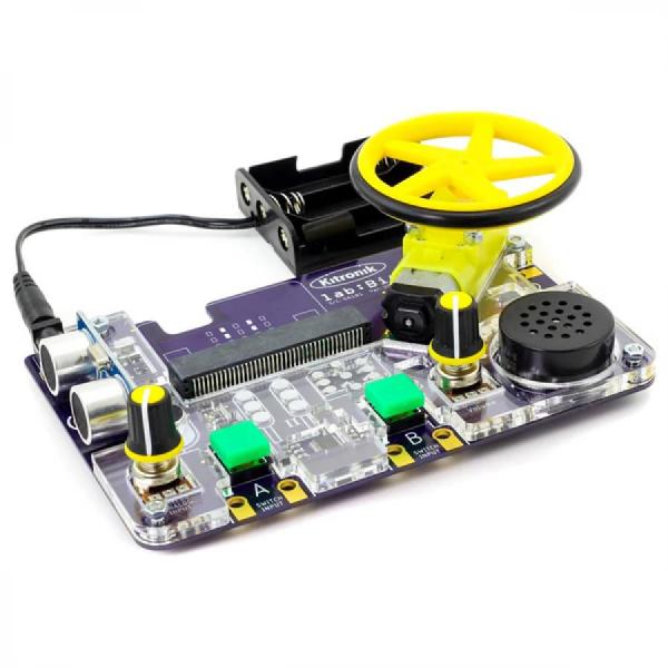 디바이스마트,오픈소스/코딩교육 > Micro:Bit > 마이크로비트 교육용키트,Kitronik,Kitronik LAB:bit educational platform for BBC micro:bit [KIT-56101],LAB:bit 마이크로비트 교육용 키트 / 재미있고 유익한 수업을 쉽게 전달할 수 있는 인상적인 기능이 있습니다.