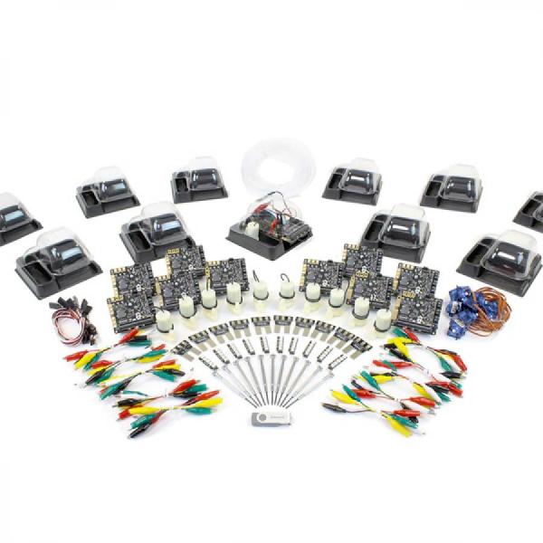 디바이스마트,오픈소스/코딩교육 > Micro:Bit > 마이크로비트 교육용키트,Kitronik,Kitronik Lesson in a Box - The Environment [KIT-56106],마이크로비트용 환경 키트 / 온실용 소프트웨어 설계, 디자인 및 기술, 생물학 등 다양한 챕터