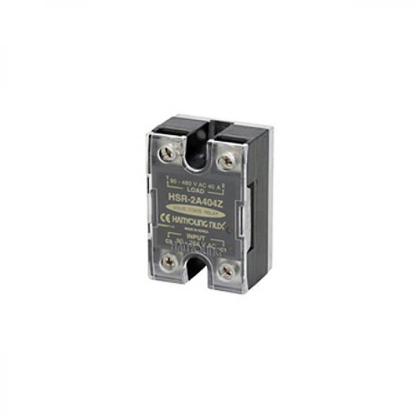 디바이스마트,기계/제어/로봇/모터 > 자동화(FA) > 제어 > 릴레이,한영넉스,교류 고압용 단상 SSR HSR-2A104Z,고압용 / 방열판 분리형 / 동작: 제로크로스 스위칭 / 입력 전압: 90~264V AC / 정격 부하 전류: 10A / 정격 부하 전압: 90~480V AC