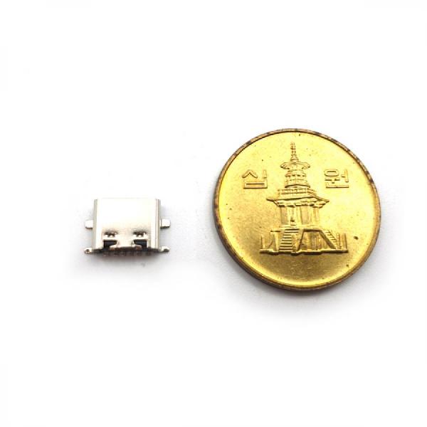 디바이스마트,커넥터/PCB > I/O 커넥터 > USB/IEEE 커넥터 > USB-C 타입 커넥터,BIND,C타입 USB 3.1 커넥터 6핀 PCB SMT female [SZH-CON003],USB 3.1 / C Type 커넥터 / female / PCB 기판용 SMT / 6pin