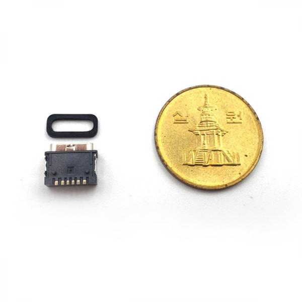 디바이스마트,커넥터/PCB > I/O 커넥터 > USB/IEEE 커넥터 > USB-C 타입 커넥터,BIND,C타입 USB 3.1 커넥터 방수 6핀 PCB SMT female [SZH-CON008],방수 USB 3.1 / C Type 커넥터 / female / PCB 기판용 SMT / 6pin