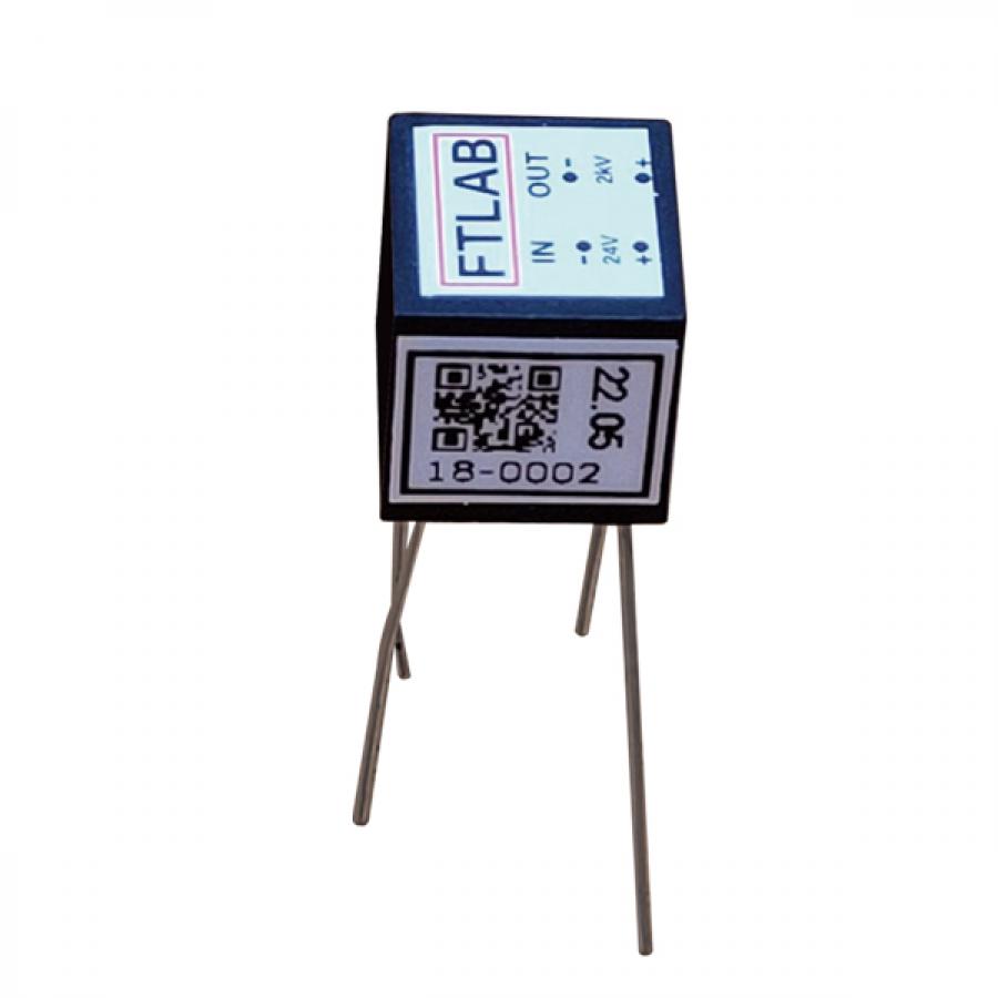 초소형 0.5인치 고전압 DCDC 컨버터(0~24Vdc to 0~2kVdc 1.25W)
