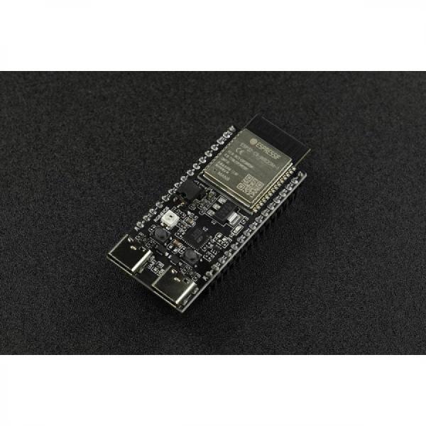 디바이스마트,오픈소스/코딩교육 > 파이썬/IoT 개발 보드 > ESP32,DFROBOT,ESP32-C6-DevKitC-1-N8 Development Board (8 MB SPI Flash) [DFR1054],8MB SPI 플래시가 있는 범용 모듈인 ESP32-C6-WROOM-1을 기반으로 하는 보급형 개발 보드 / 대부분의 I/O 핀은 쉬운 인터페이스를 위해 양쪽의 핀 헤더로 분리되어 있으므로 개발자는 필요에 따라 점퍼 와이어로 주변 장치를 연결하거나 브레드보드에 ESP32-C6-DevKitC-1을 장착